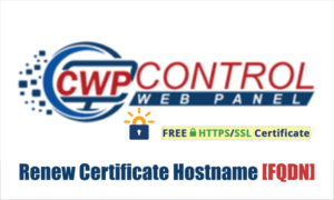 CentOS Web Panel - Let's Encrypt