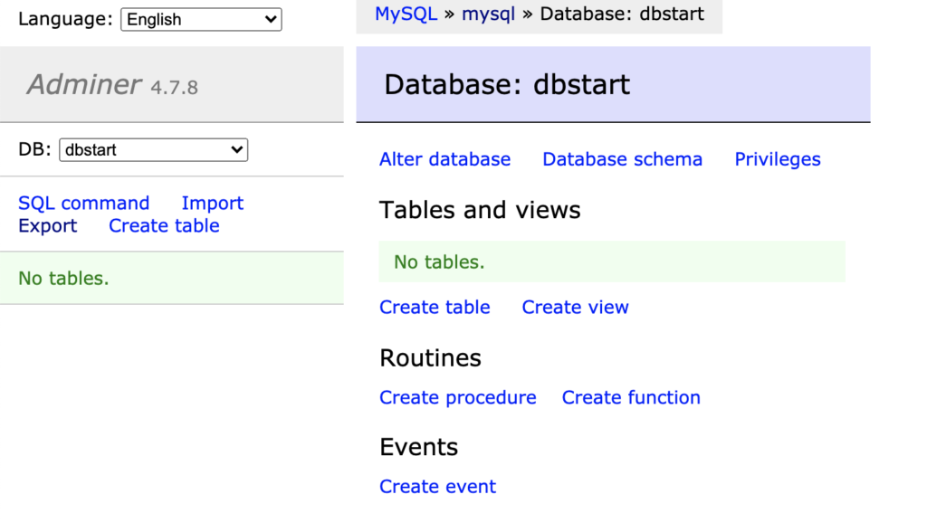 Tutorial Docker Compose MySQL dengan Adminer